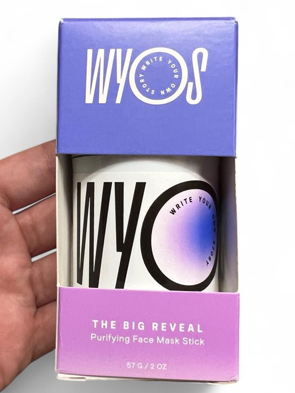 NWT WYOS The Big Reveal Purifying Clay
Mask Stick